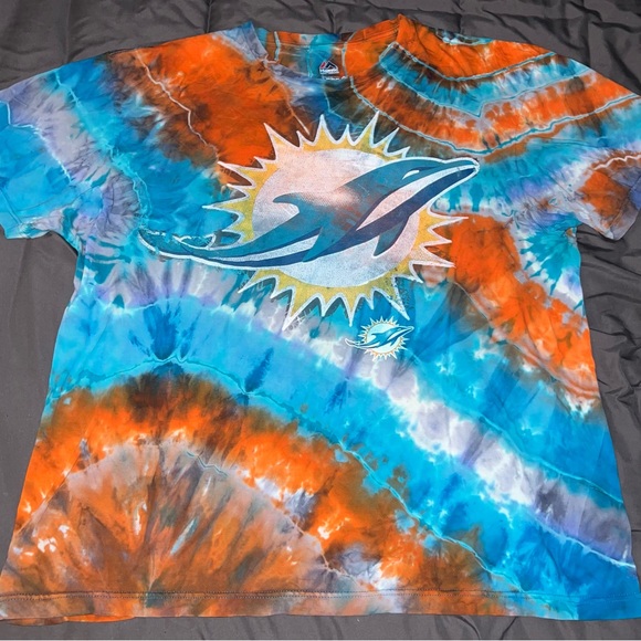 COPY - Miami Dolphins Tie Dye - Picture 1 of 2